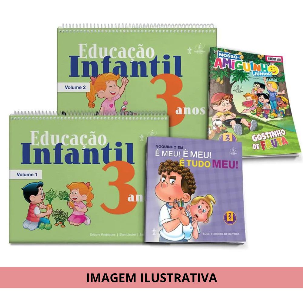 Kit Coleção Infantil - 3 Anos - Colégio Adventista de Caratinga