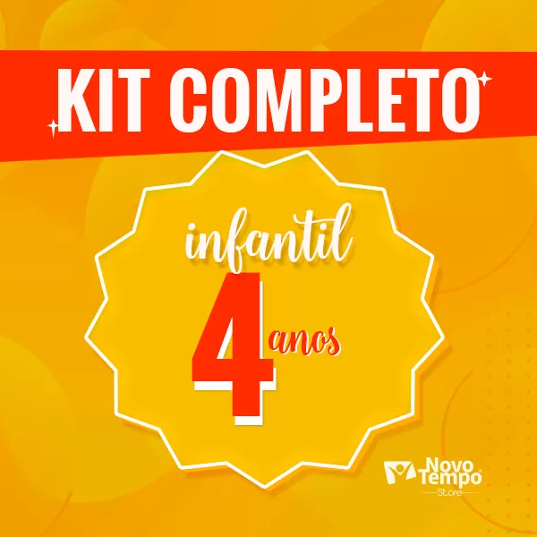 Kit Pré 4 Anos - Bilíngue