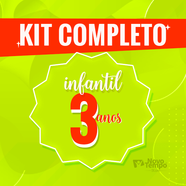 Kit Pré 3 Anos