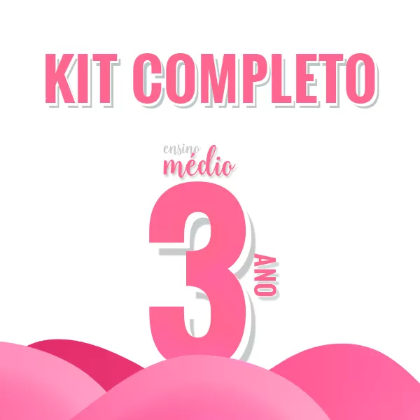 Kit 3º Ano E.M  - (CIÊNCIAS DA NATUREZA)