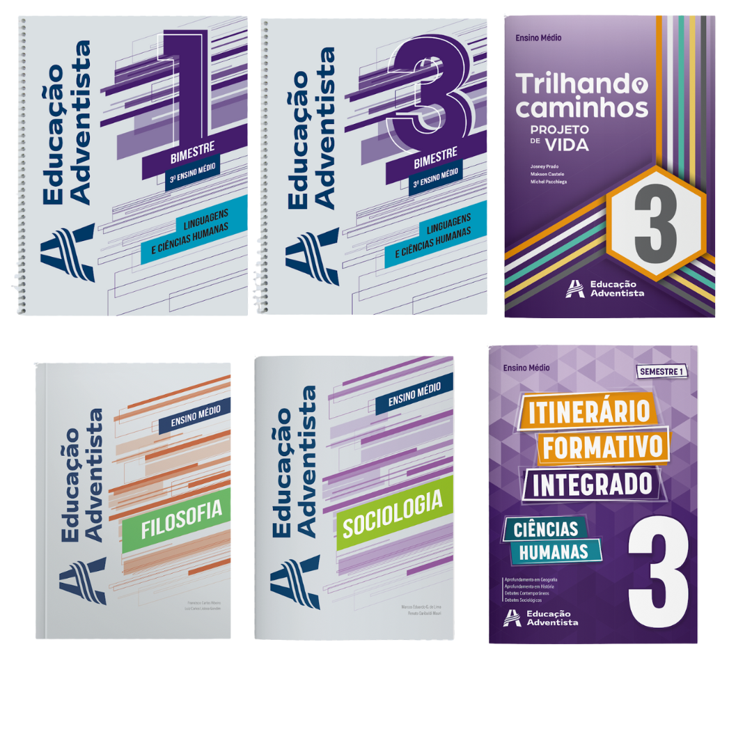 Kit 3º Ano E.M - CIÊNCIAS HUMANAS
